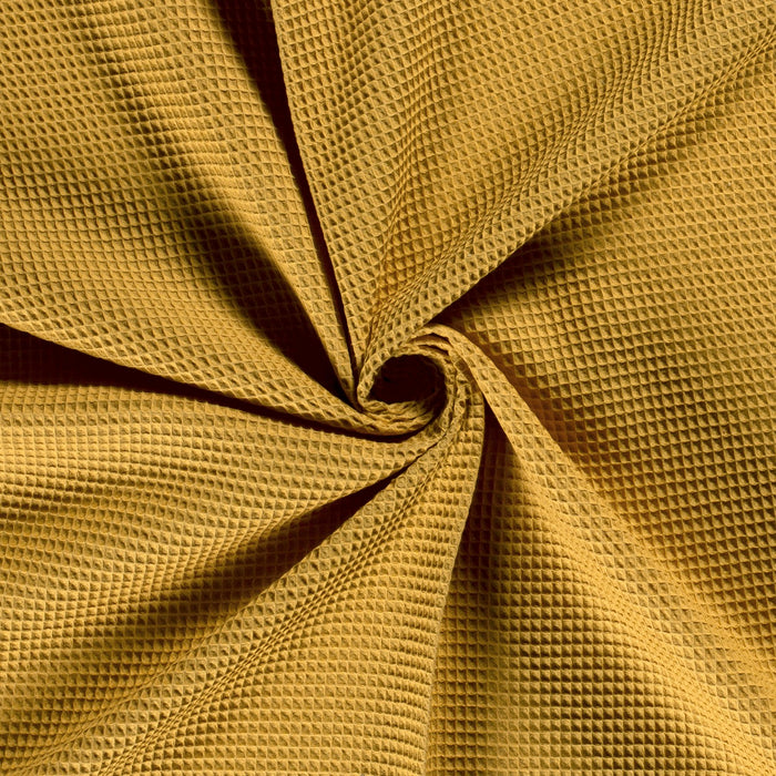 WAFFLE FABRIC TUMERIC