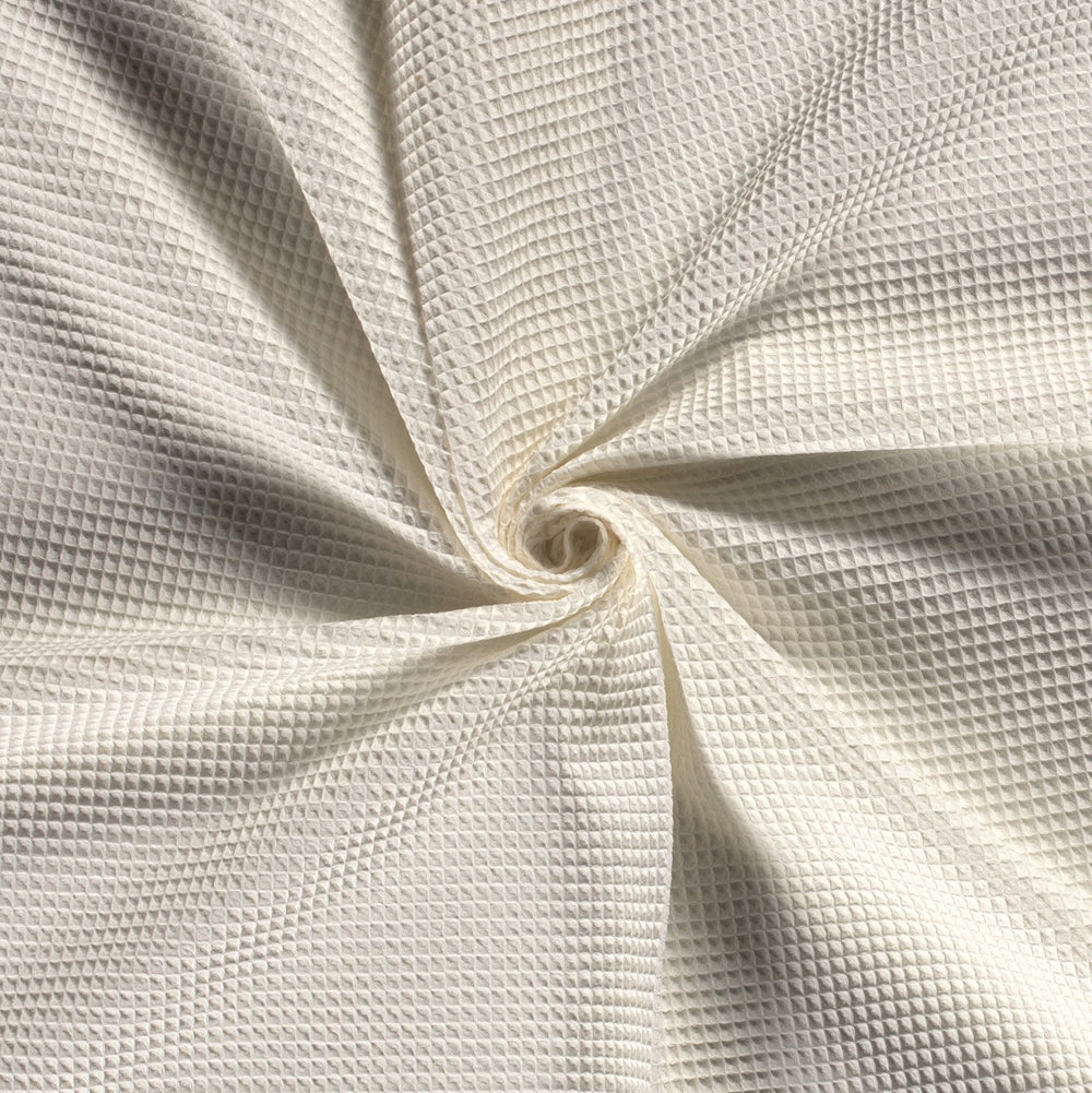 VÅFFELVÄV OFF WHITE