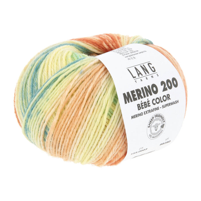 MERINO 200 BABYFARBE
