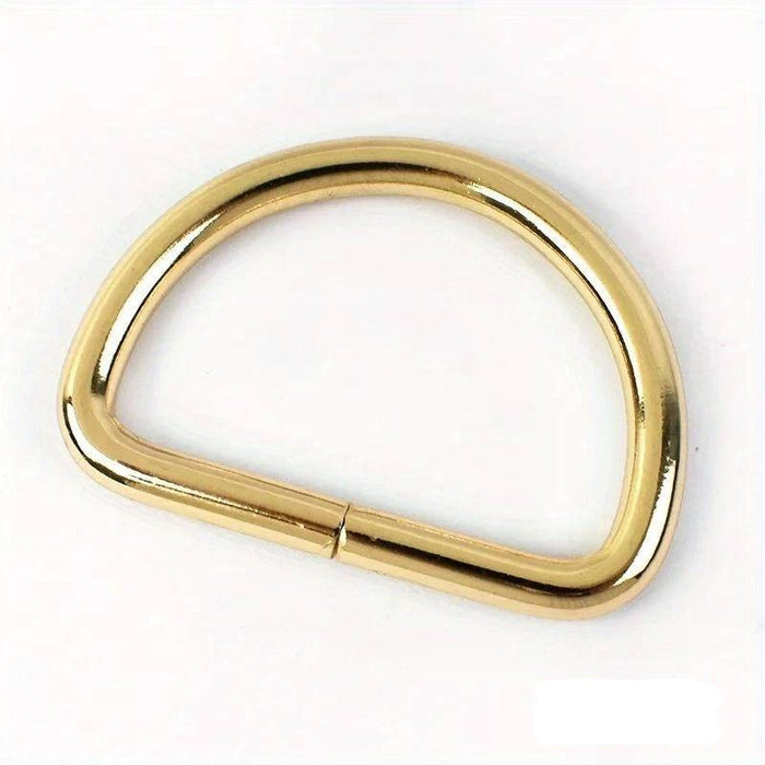 2 PCS D-RING 25 mm / 1in NEW GOLD