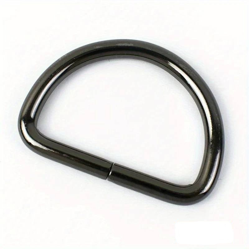 2 ST D-RING - 25 mm / 1 in GUNMETALL
