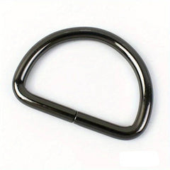 2 PCS D-RING 25 mm / 1in GUNMETAL