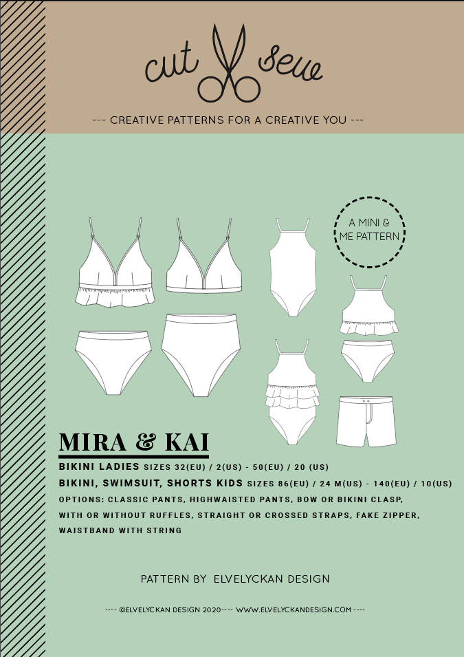 MIRA & KAI - MINI&ME BIKINI, MAILLOT DE BAIN & SHORT DE BAIN
