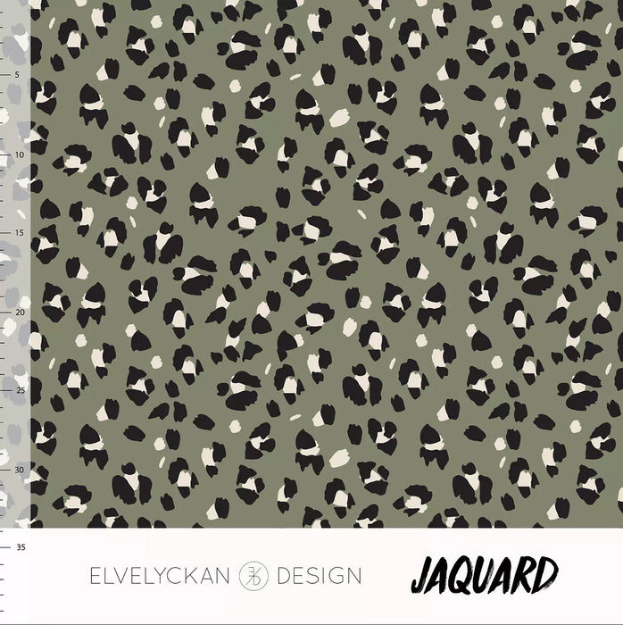 LYNX SPOTS -  JAQUARD - GREEN (033)