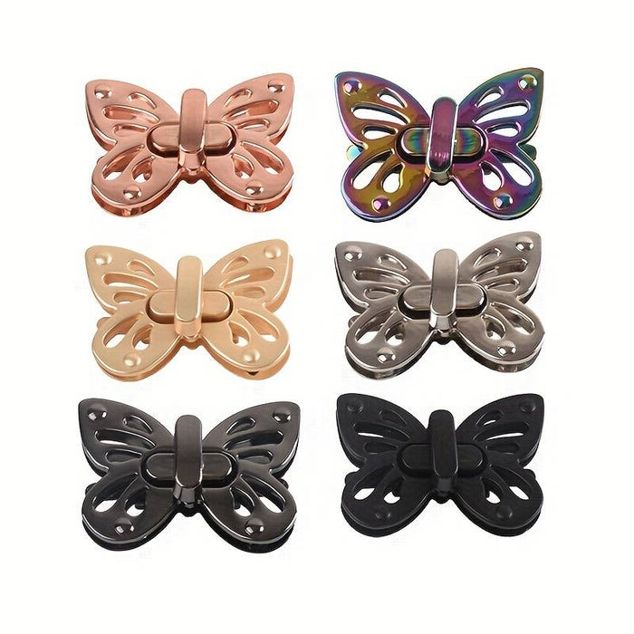 TWIST LOCK BUTTERFLY - RAINBOW