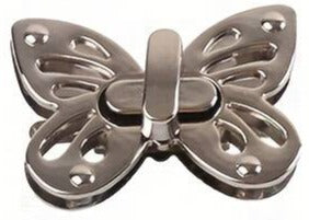 VRIDLÅS SCHMETTERLING - NICKEL