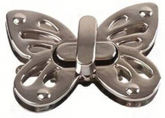 TWIST LOCK BUTTERFLY - NICKEL
