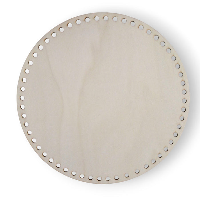 Base de madera circular para tejer 25 cm