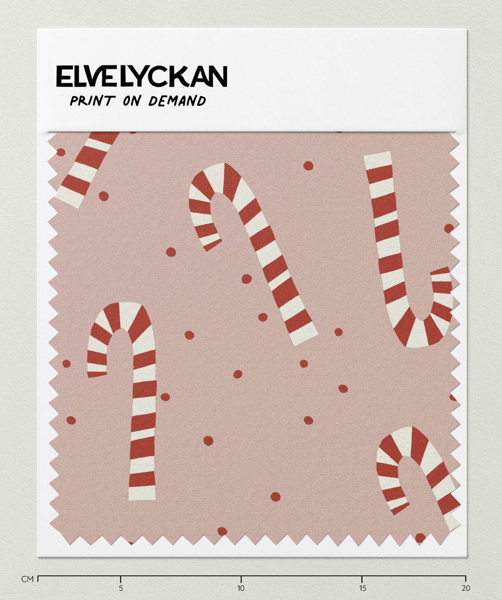 CANDY CANE - ROSE - PRINT ON DEMAND