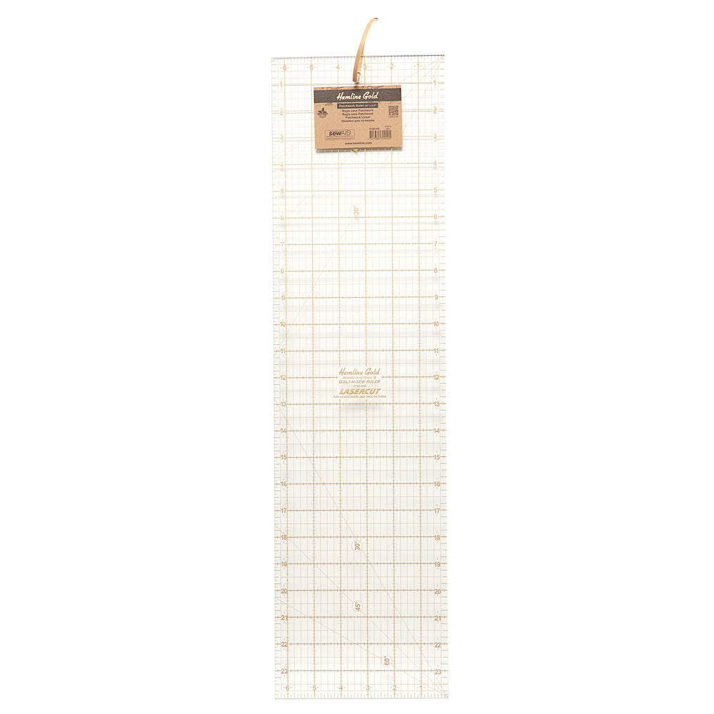HEMLINE GOLD - QUILTLINJAL 6,5x24 INCH