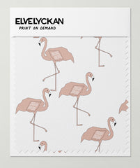 FLAMINGO - WHITE - PRINT ON DEMAND