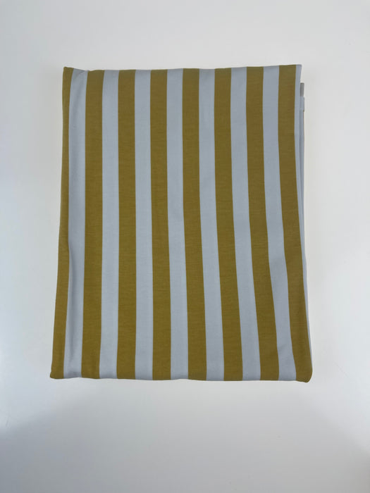 Vertical Stripes Gold Cream