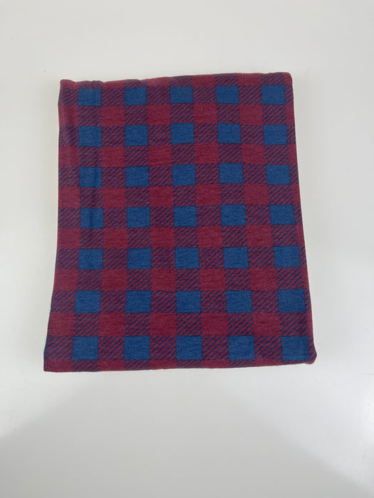 CHECKERS STRIPE RED DARK BLUE