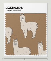 Lama – Muskatnuss – Druck auf Anfrage