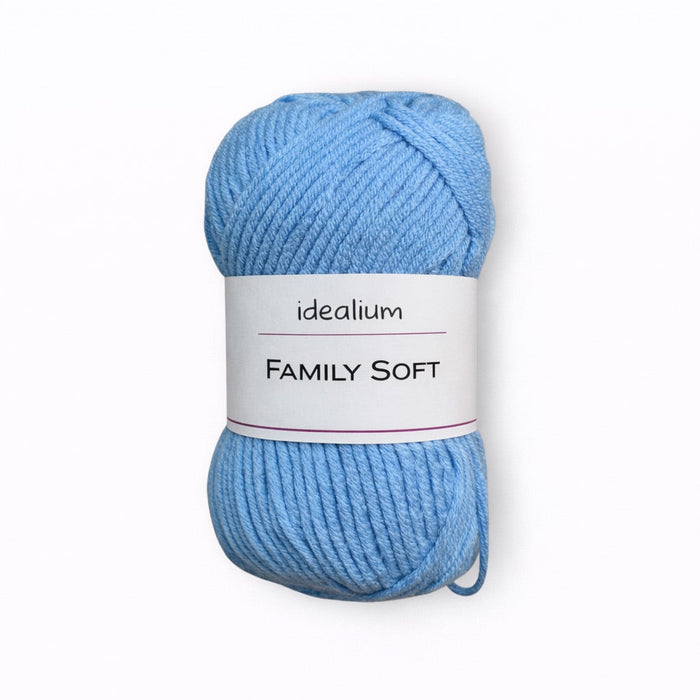 Family Soft · Lana acrílica suave para toda la familia FS011 Azul