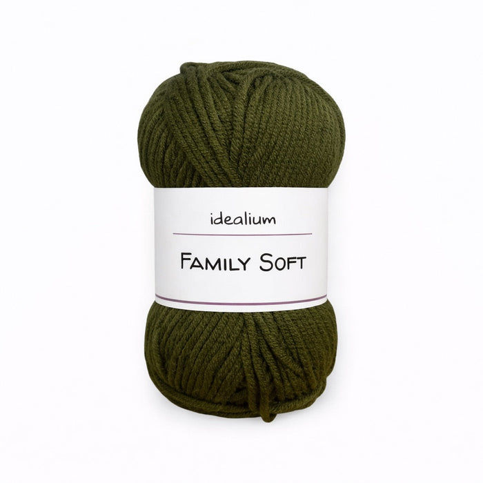 Pack Taller Crochet | Lana Family Soft FS026 Verde bosque