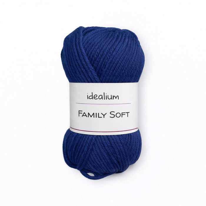 Pack Taller Crochet | Lana Family Soft FS028 Azul jeans