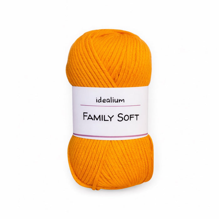 Family Soft · Lana acrílica suave para toda la familia FS034 Mostaza