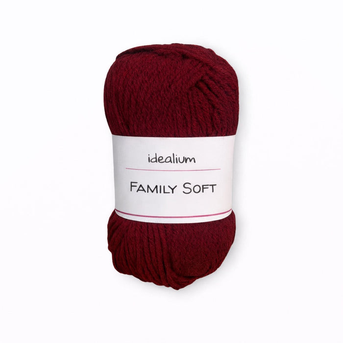 Pack Taller Crochet | Lana Family Soft FS045 Granate