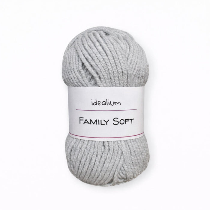 Pack Taller Crochet | Lana Family Soft FS055 Gris claro