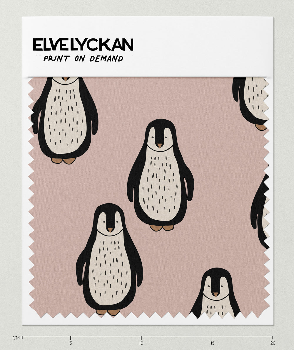 PINGUINE - ROSE - DRUCK AUF ANFRAGE