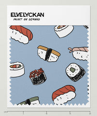 SUSHI - HELLBLAU - DRUCK AUF ANFRAGE