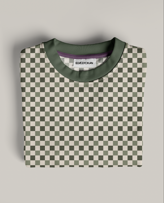 MINI CHECKERS - GREEN - JERSEY