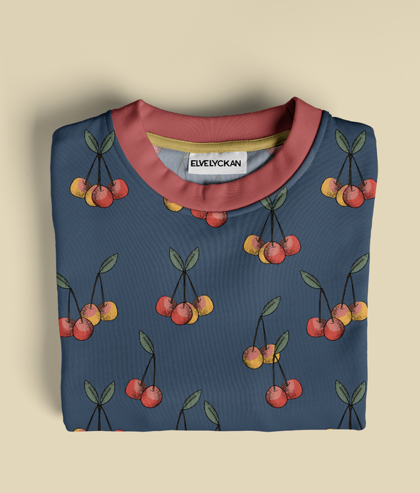 CHERRIES - DARK BLUE  - COLLEGE