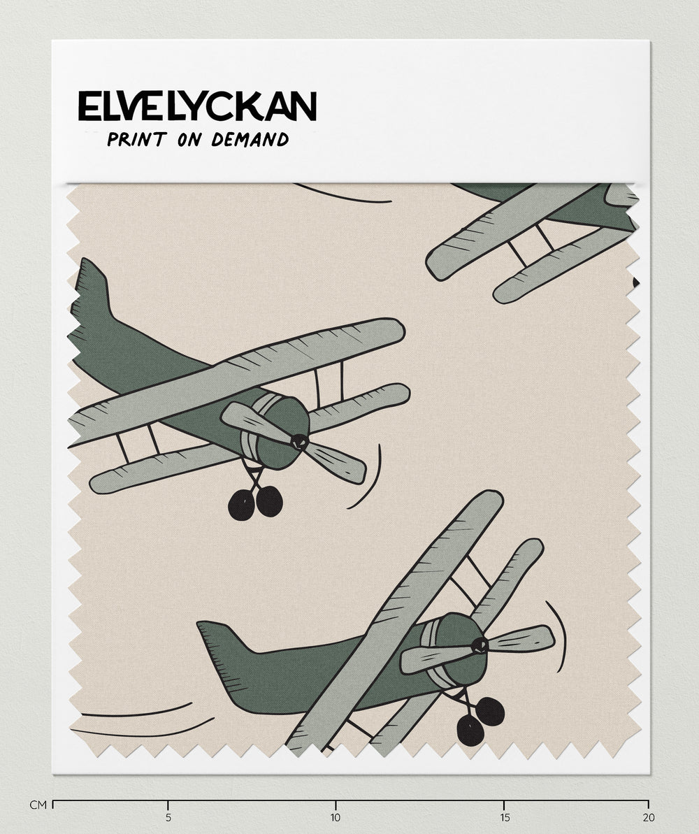 AVION - BEIGE CRÈME - IMPRESSION À LA DEMANDE