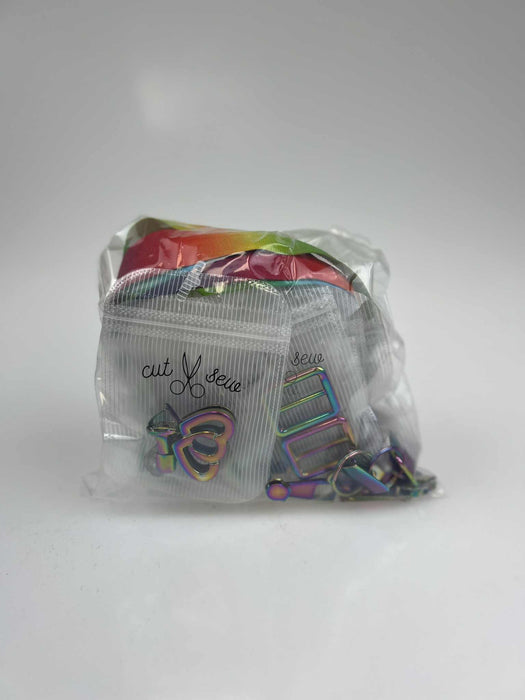 SURPRISE VÄSKPAKET HÅRDVARA - RAINBOW