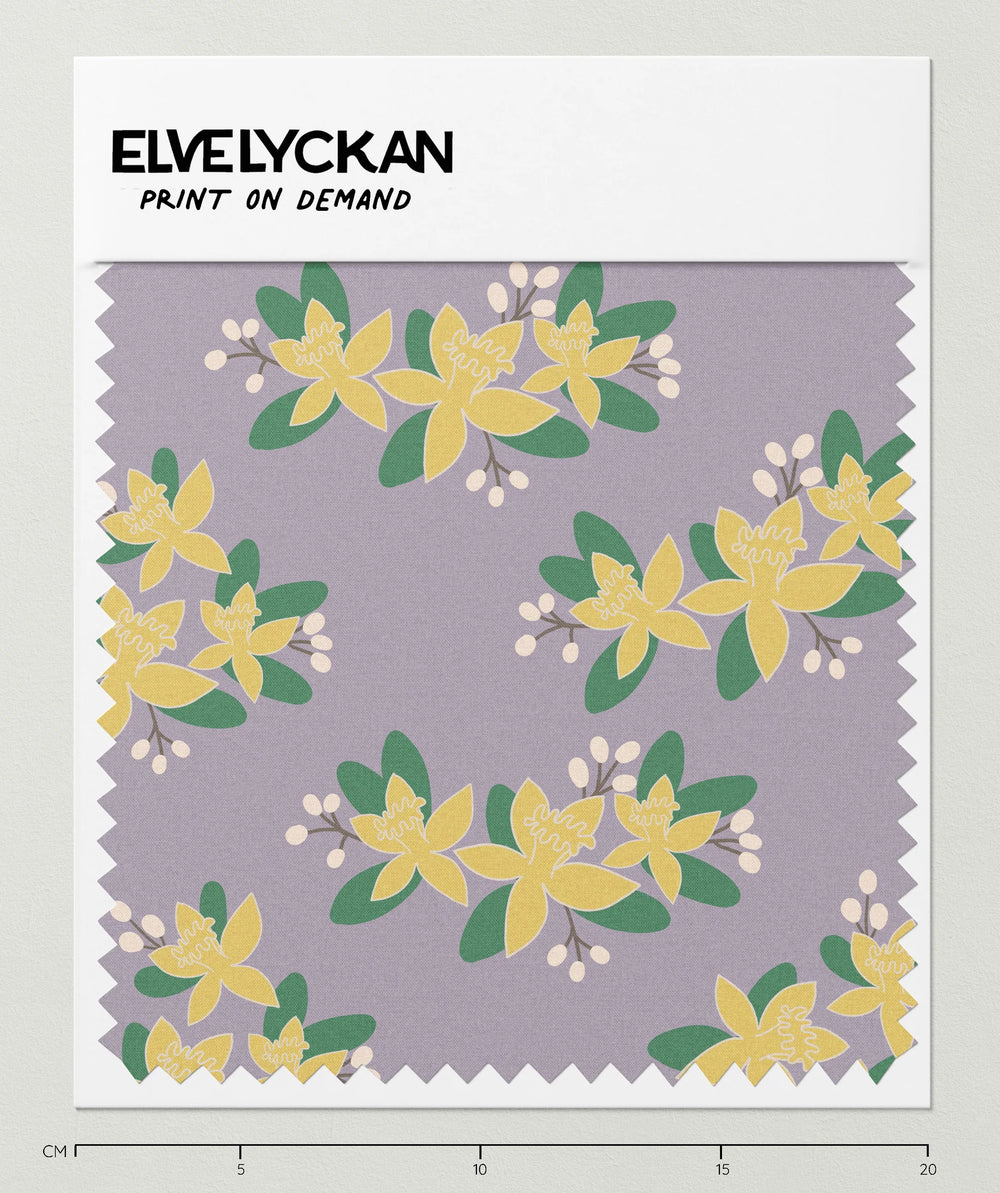 DAFFODIL - LILA -  PRINT ON DEMAND