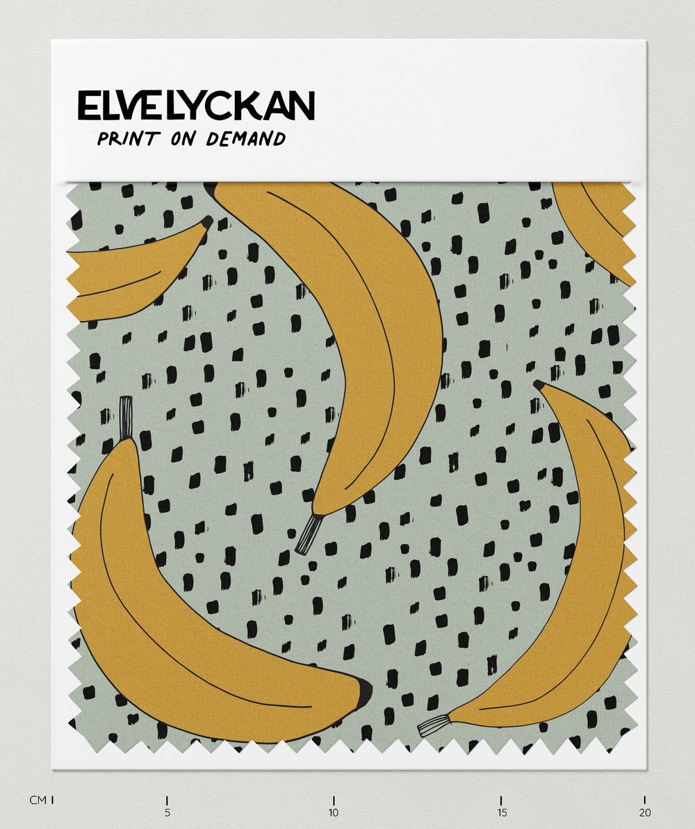 BANANA -  DUSTY MINT -  PRINT ON DEMAND