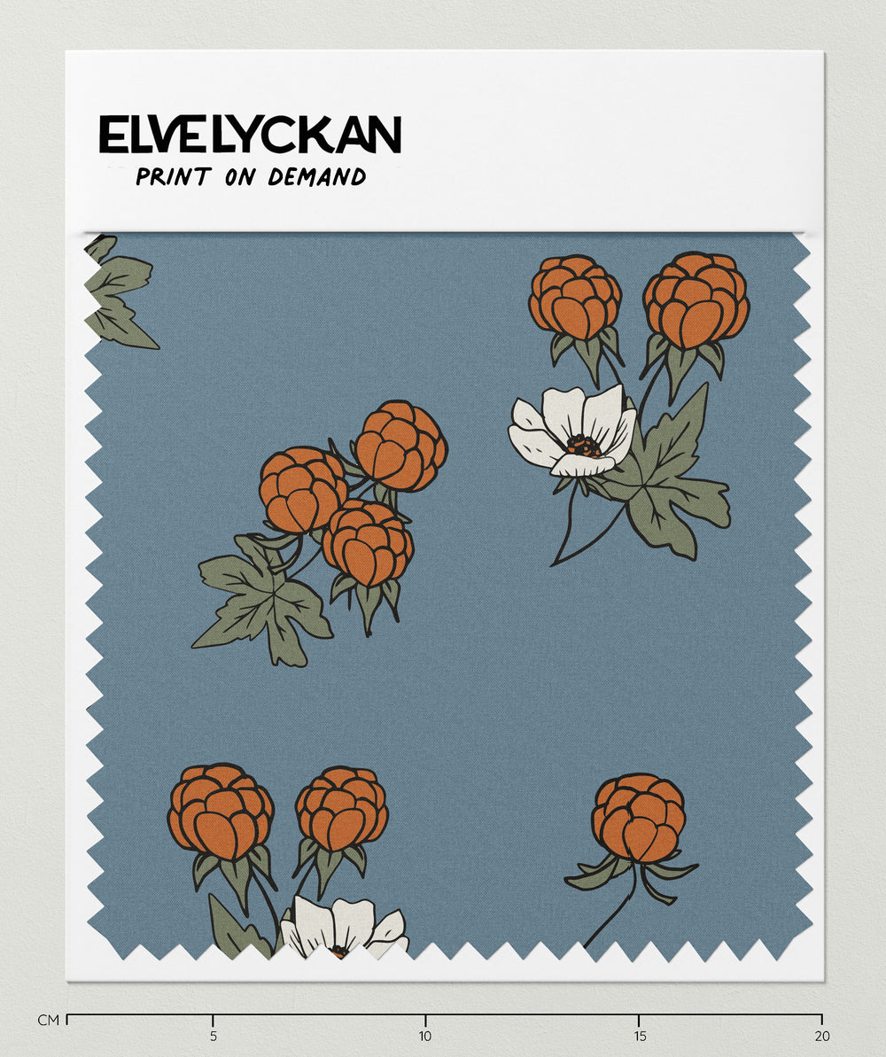 CLOUDBERRY - BLEU - IMPRESSION À LA DEMANDE