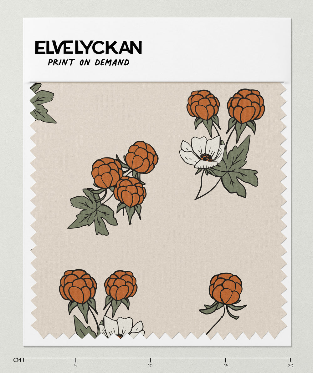 CLOUDBERRY - CREAMY BEIGE - PRINT ON DEMAND