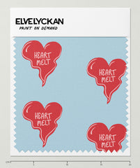 HEART MELT – BLAU – DRUCK AUF ANFRAGE