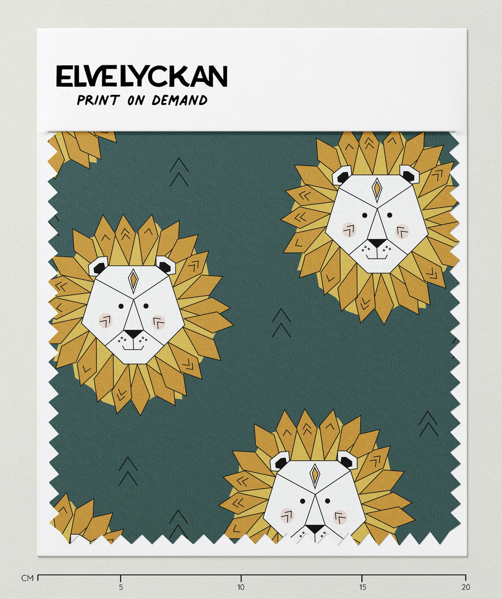 LION - PINE - PRINT ON DEMAND