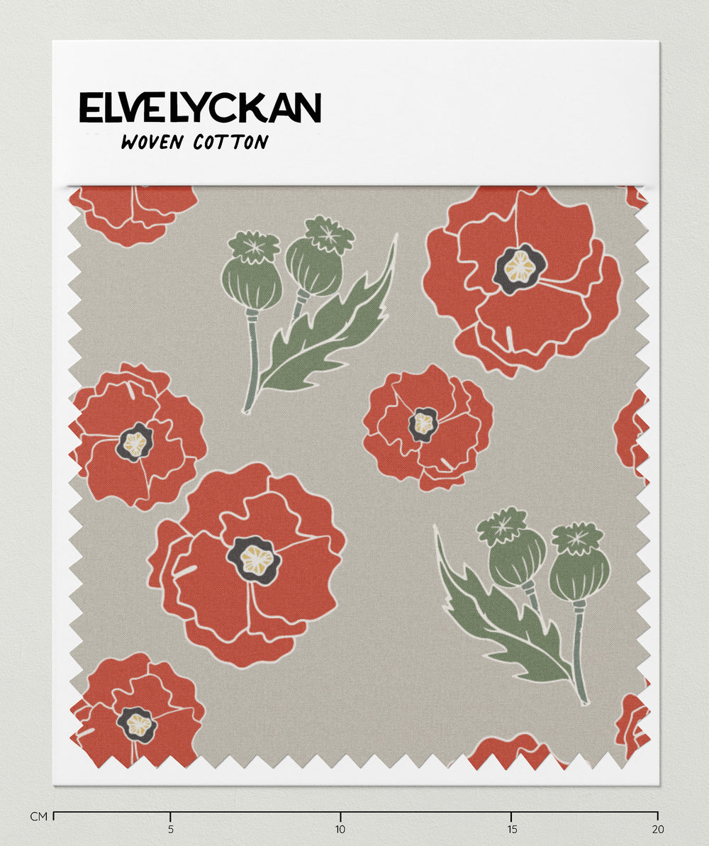 POPPY COTTON FABRIC - DESERT (031)