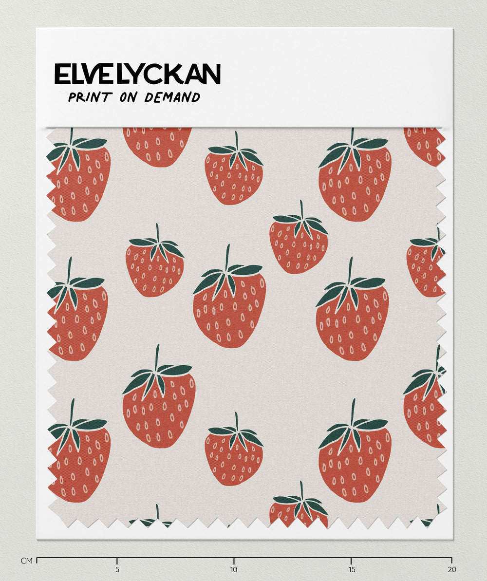 STRAWBERRY -  PAPER -  PRINT ON DEMAND