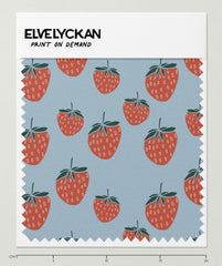 FRAISE - BLEU BÉBÉ - IMPRESSION À LA DEMANDE
