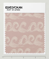 VAGUES - ROSE - IMPRESSION À LA DEMANDE