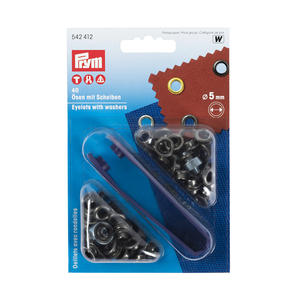 PRYM - ŒILLETS 5MM INOXYDABLE