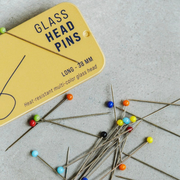 SEWPLY - GLASS HEAD PINS 38 MM