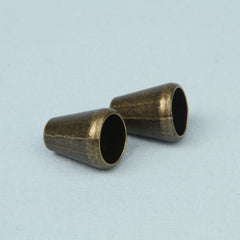 CORD STOPPER 2 PCS - ANTIQUE BRASS